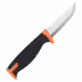 Нож туристический HL Outdoor Black+Orange, клинок 9 см