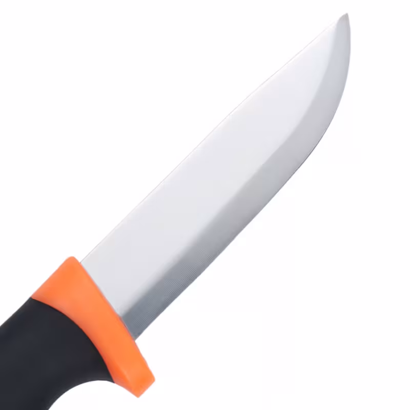 Нож туристический HL Outdoor Black+Orange, клинок 9 см