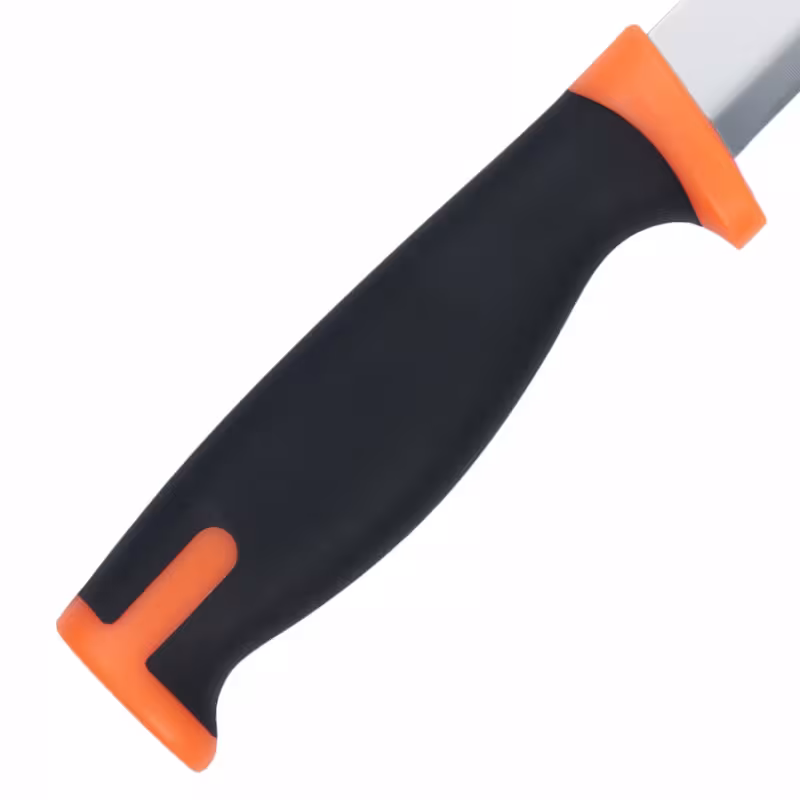 Нож туристический HL Outdoor Black+Orange, клинок 9 см