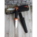 Нож туристический HL Outdoor Black+Orange, клинок 9 см