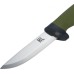 Нож туристический HL Outdoor D2 Green+Black, клинок 9 см