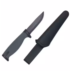 Нож HL Tactical Gray, клинок черный 9 см