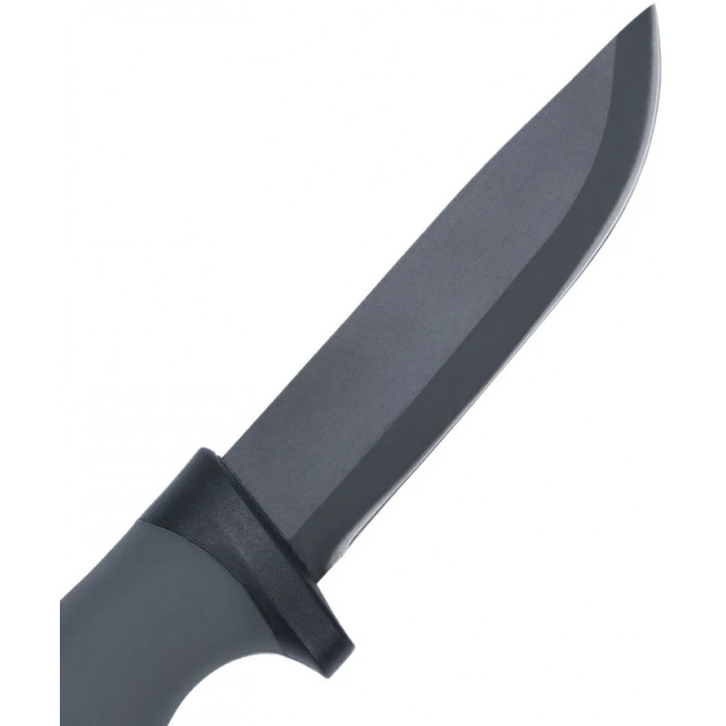 Нож HL Tactical Gray, клинок черный 9 см