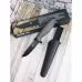Нож HL Tactical Gray, клинок черный 9 см