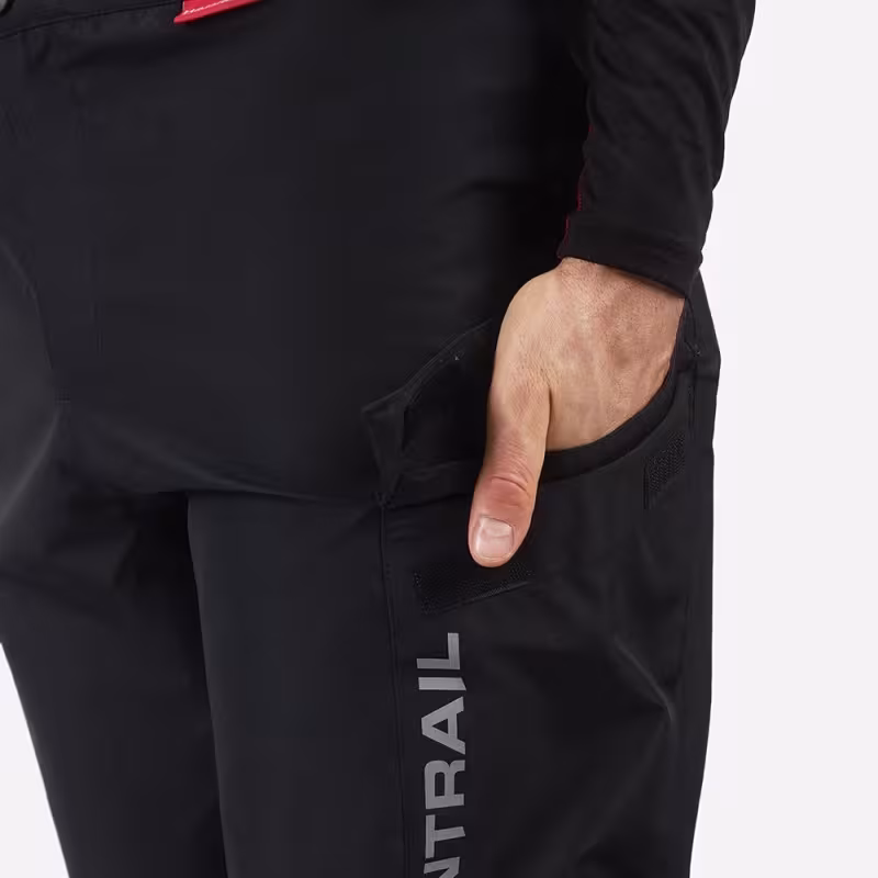 Брюки мужские Finntrail Expert 4602 Graphite, мембрана Hard-Tex, черный, размер 40-42 (XXS), 155-165 см