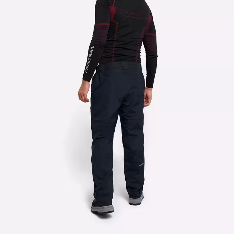 Брюки мужские Finntrail LightSuit 4614 Graphite, мембрана Hard-Tex, черный, размер 48-50 (M), 170-180 см