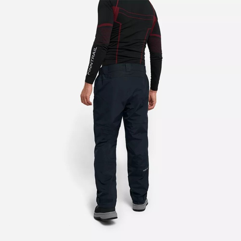 Брюки мужские Finntrail LightSuit 4614 Graphite, мембрана Hard-Tex, черный, размер 54-56 (MK), 170-180 см