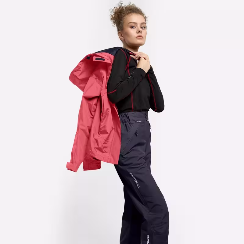 Куртка женская Finntrail Sierra 3451 Berry, Рипстоп, розовый, размер 42-44 (XS), 155-165 см