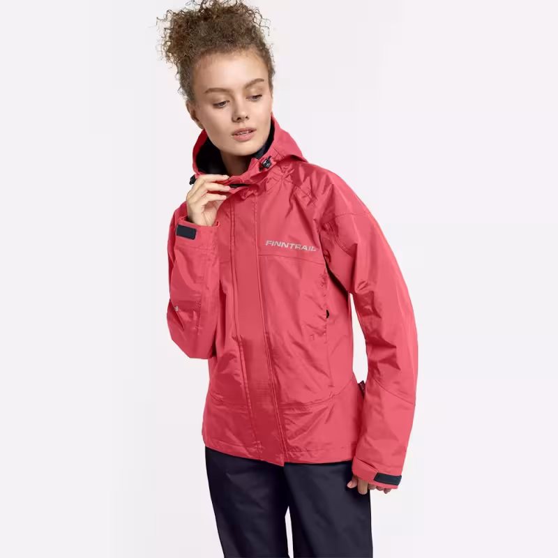 Куртка женская Finntrail Sierra 3451 Berry, Рипстоп, розовый, размер 44-46 (S), 160-170 см