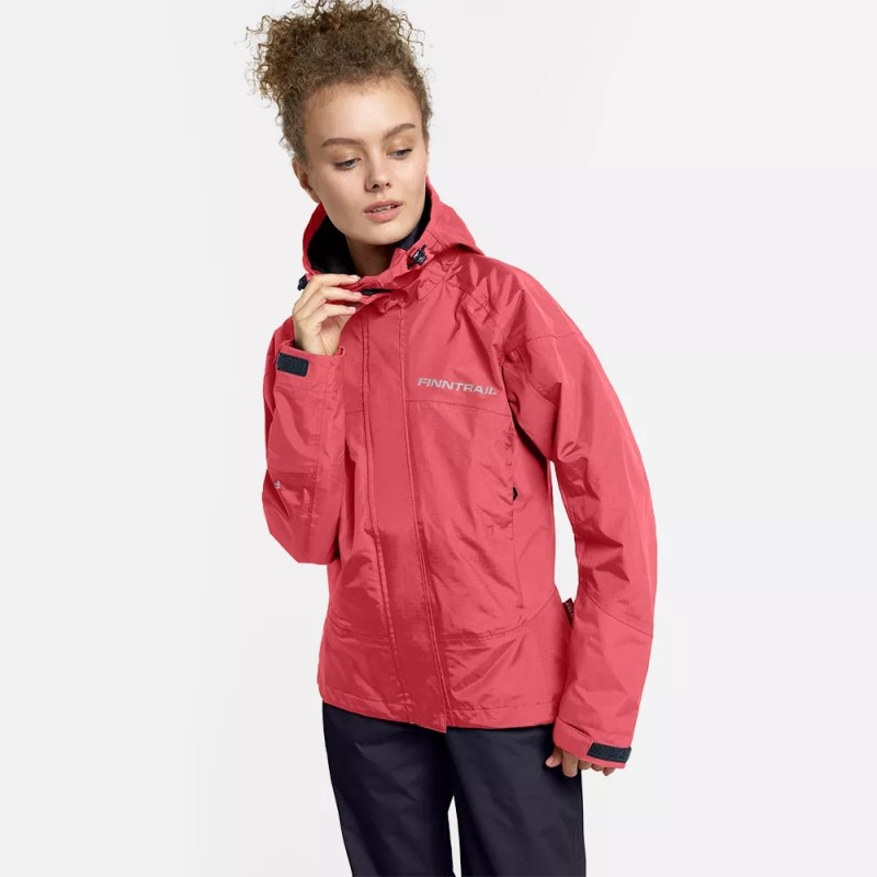 Куртка женская Finntrail Sierra 3451 Berry, Рипстоп, розовый, размер 50-52 (XL), 170-180 см