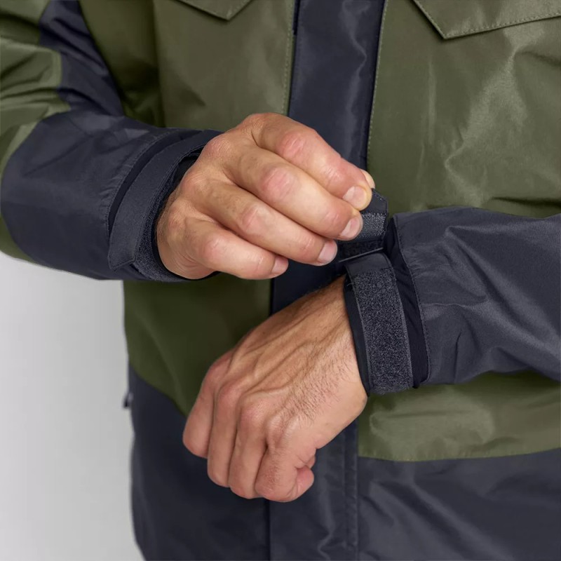 Куртка забродная мужская Finntrail Coaster 4023 Khaki, мембрана Hard-Tex, хаки, размер 54-56 (MK), 170-180 см