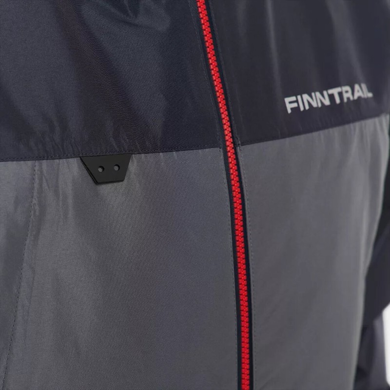 Куртка мужская Finntrail Apex 4027 Grey, мембрана Hard-Tex, серый, размер 54-56 (MK), 170-180 см