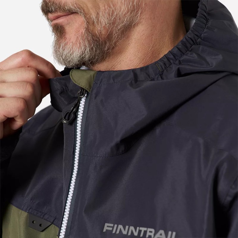 Куртка мужская Finntrail Apex 4027 Khaki, мембрана Hard-Tex, хаки, размер 44-46 (S), 165-175 см