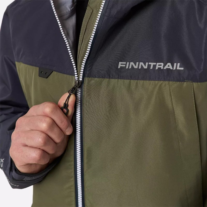 Куртка мужская Finntrail Apex 4027 Khaki, мембрана Hard-Tex, хаки, размер 54-56 (MK), 170-180 cм