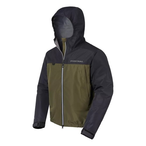 Куртка мужская Finntrail Apex 4027 Khaki, мембрана Hard-Tex, хаки, размер 58-60 (XXL), 185-195 см