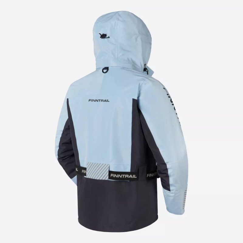 Куртка женская Finntrail Rachel 6455 LightBlue, мембрана Hard-Tex, голубой, размер 42-44 (XS), 155-165 см