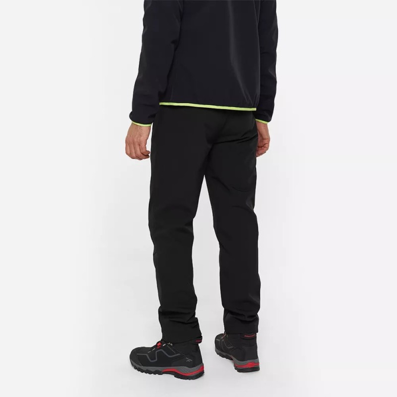 Брюки мужские Finntrail Nitro 4603 Graphite, ткань Софтшелл, черный, размер 42-44 (XS), 160-170 см
