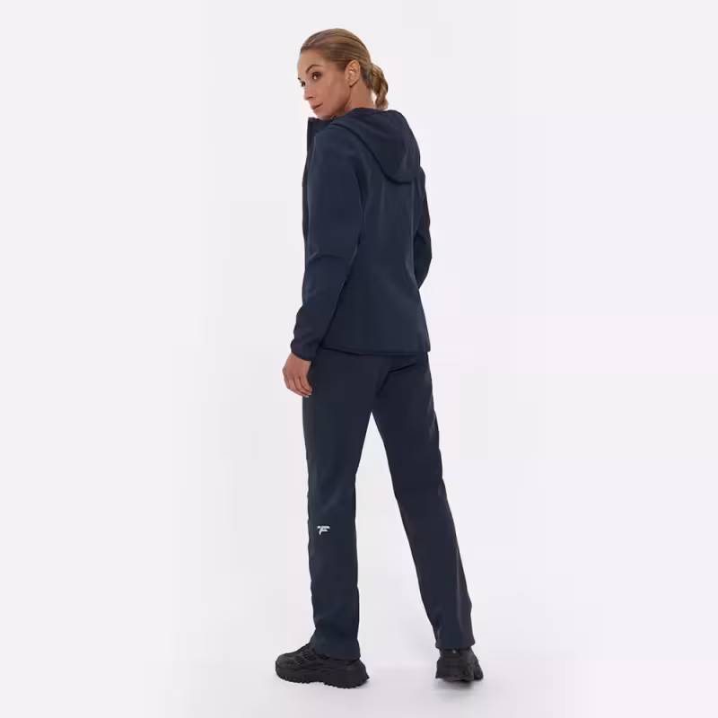 Брюки женские Finntrail Nitro W 4600, ткань Софтшелл, черный, размер 42-44 (XS), 155-165 см