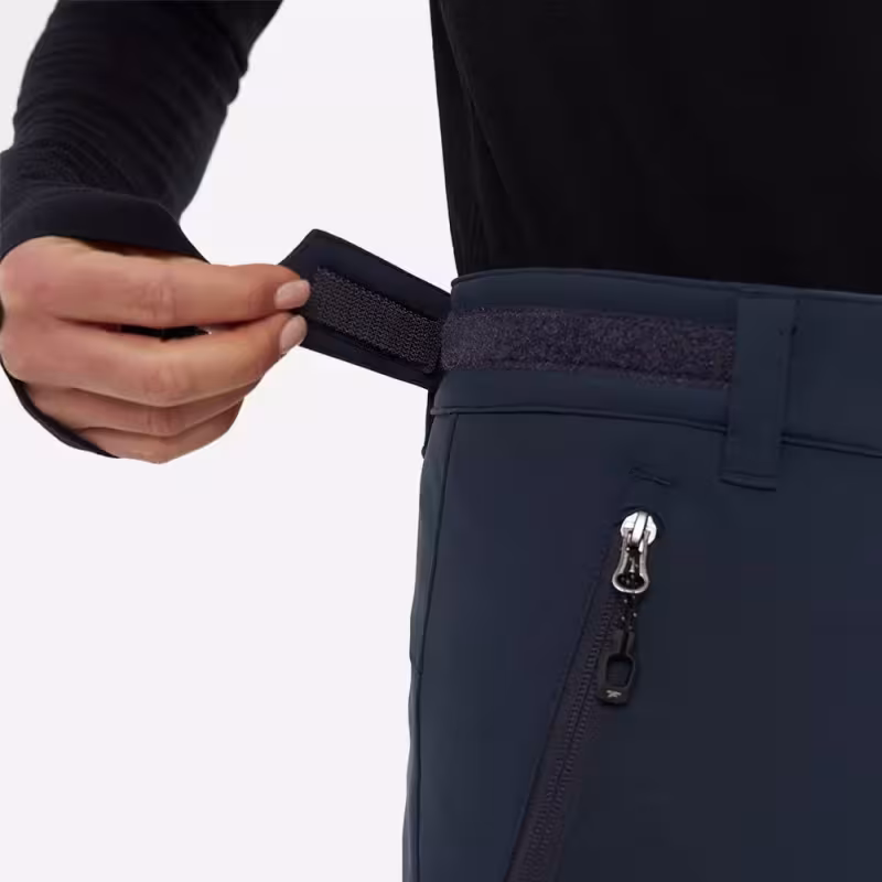 Брюки женские Finntrail Nitro W 4600, ткань Софтшелл, черный, размер 46-48 (M), 165-175 см