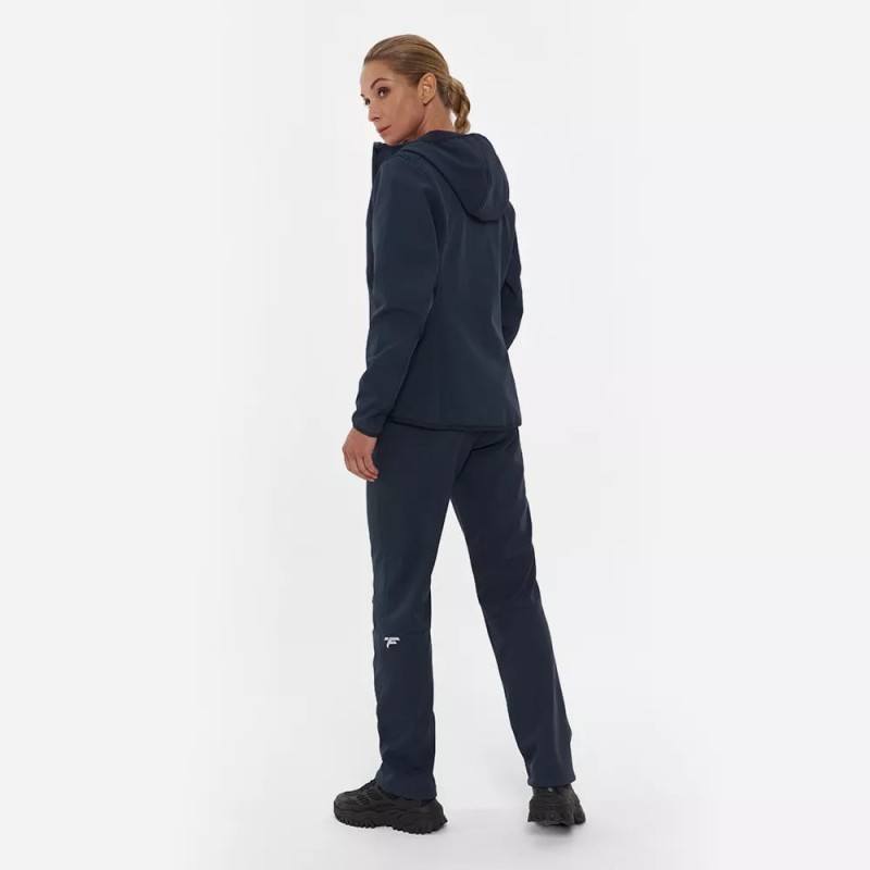 Брюки женские Finntrail Nitro W 4600, ткань Софтшелл, черный, размер 48-50 (L), 170-180 см