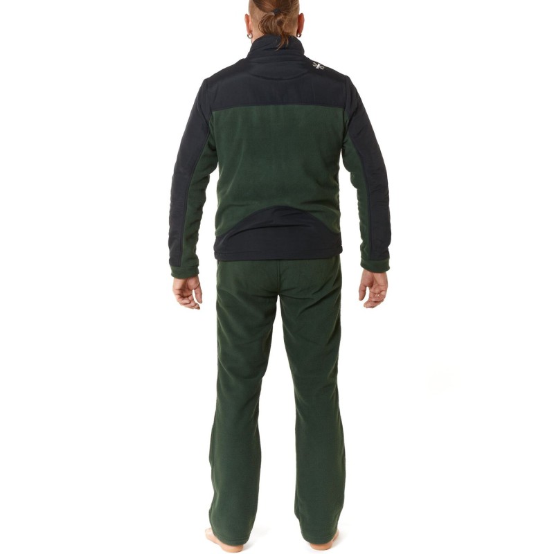 Костюм мужской Norfin Polar Line, флис, зеленый/черный, размер XXL, 184-190 см
