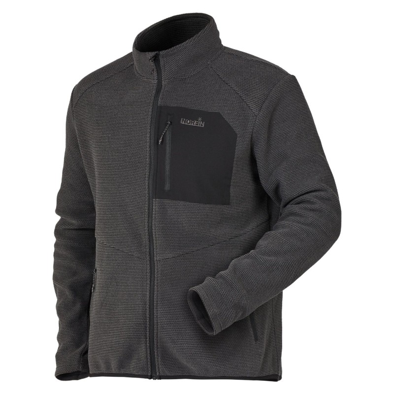 Куртка мужская Norfin Rock, флис, серый, размер XL, 180-186 см