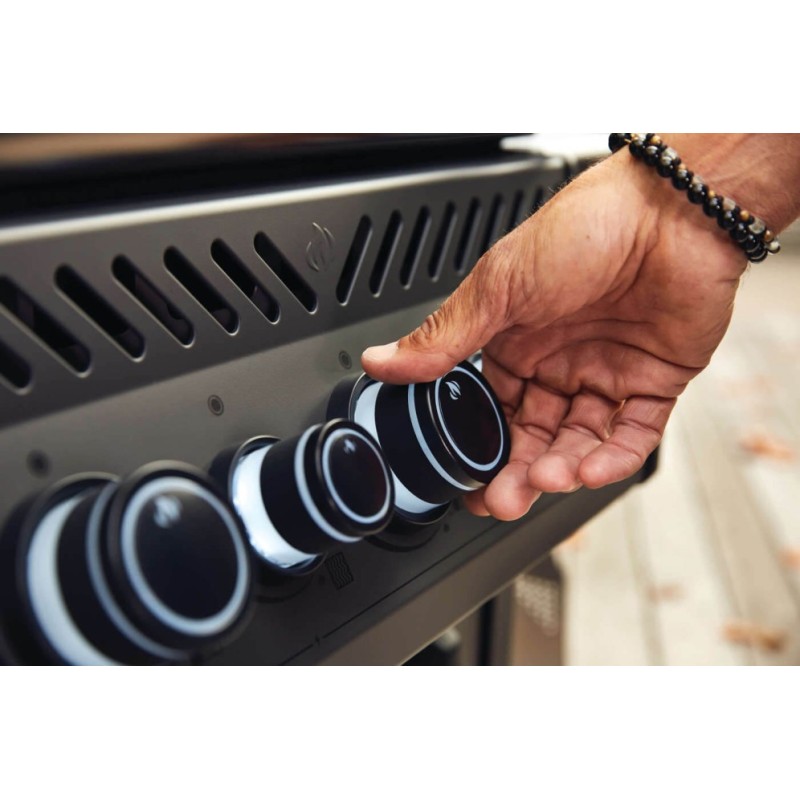 Гриль газовый Napoleon Rogue 425 SE (фантом, с ИК горелкой 3/3)