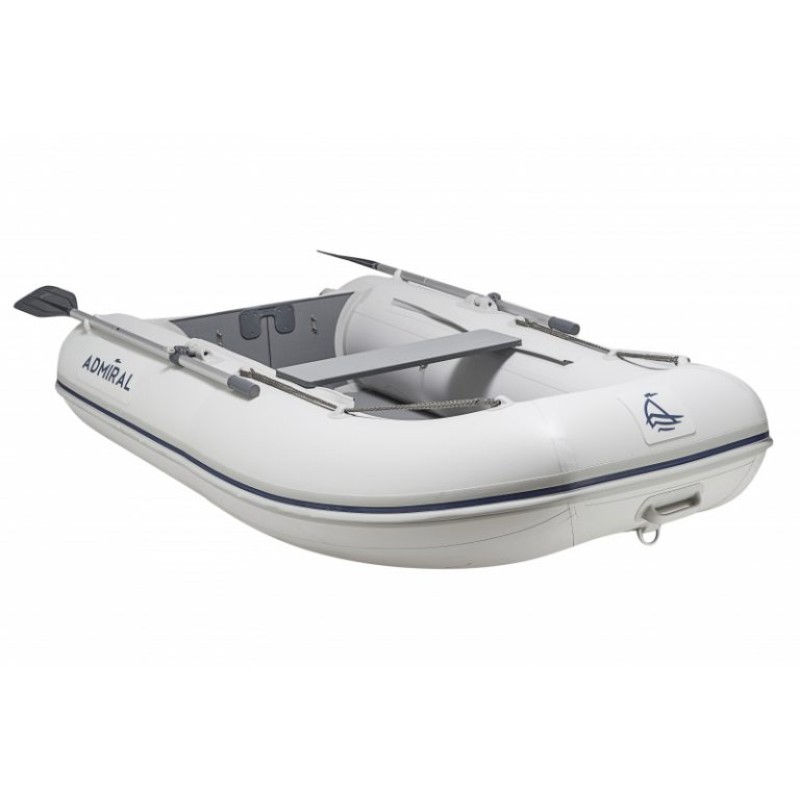 Лодка надувная ПВХ Адмирал 250, НДНД, белый