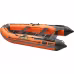 Лодка надувная ПВХ Адмирал 340 Sport Lite, пайол фанерный, красный/черный