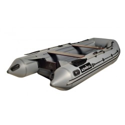 Лодка надувная ПВХ Адмирал 350, НДНД, голубой/черный