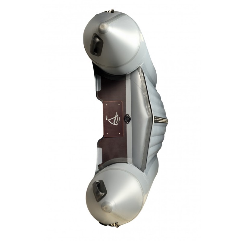 Лодка надувная ПВХ Адмирал 350, НДНД, синий/черный