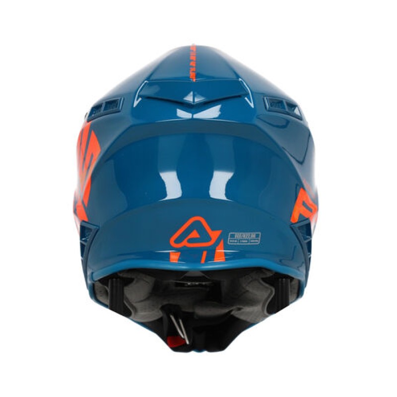 Мотошлем Acerbis X-Track, черный/зеленый, размер M