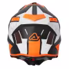 Мотошлем Acerbis X-Track, оранжевый/черный, размер L