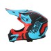 Мотошлем Acerbis Profile 5, красный/синий, размер S