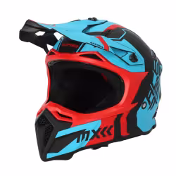 Мотошлем Acerbis Profile 5, красный/синий, размер XL