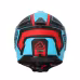 Мотошлем Acerbis Profile 5, красный/синий, размер XL