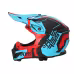 Мотошлем Acerbis Profile 5, красный/синий, размер XL