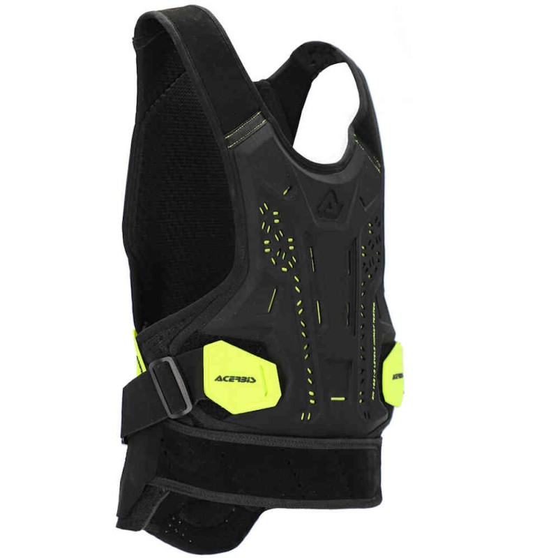 Черепаха защитная Acerbis DNA Level 2 Black/Yellow, черный/желтый, размер S/M