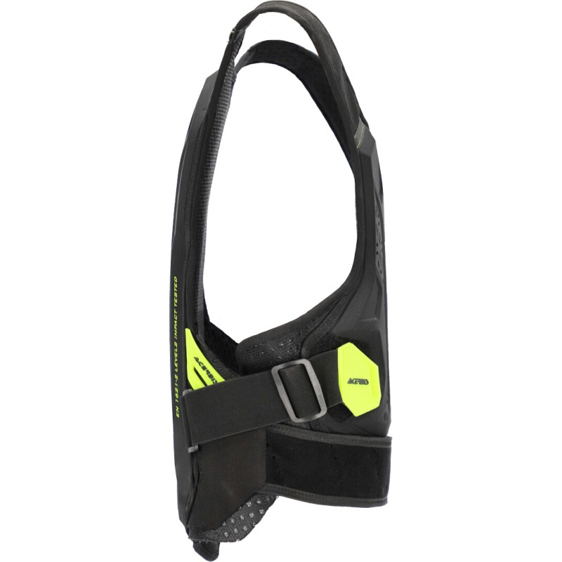 Черепаха защитная Acerbis DNA Level 2 Black/Yellow, черный/желтый, размер S/M