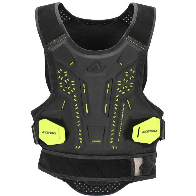 Черепаха защитная Acerbis DNA Level 2 Black/Yellow, черный/желтый, размер L/XL