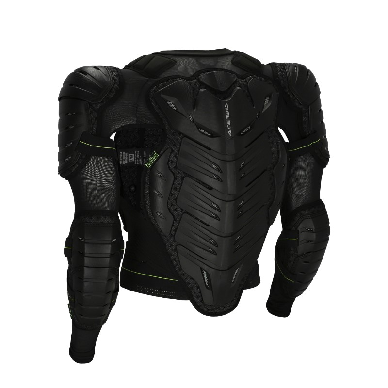 Черепаха защитная Acerbis Koert-One Black/Yellow, черный/желтый, размер S/M