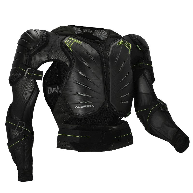 Черепаха защитная Acerbis Koert-One Black/Yellow, черный/желтый, размер S/M