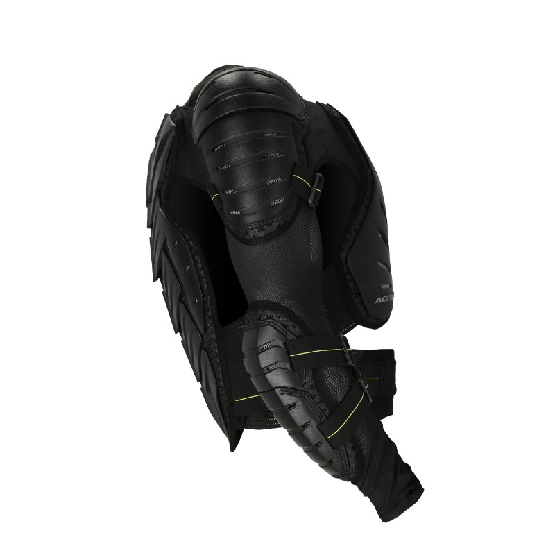 Черепаха защитная Acerbis Koert-One Black/Yellow, черный/желтый, размер S/M