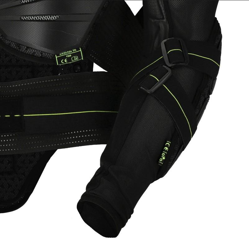 Черепаха защитная Acerbis Koert-One Black/Yellow, черный/желтый, размер S/M