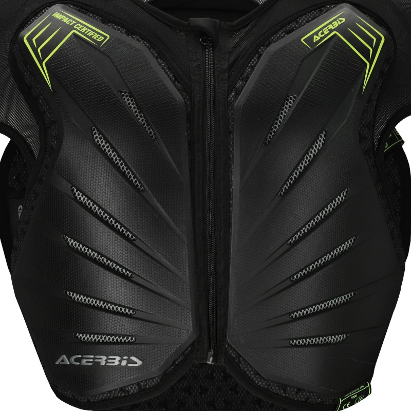 Черепаха защитная Acerbis Koert-One Black/Yellow, черный/желтый, размер XXL