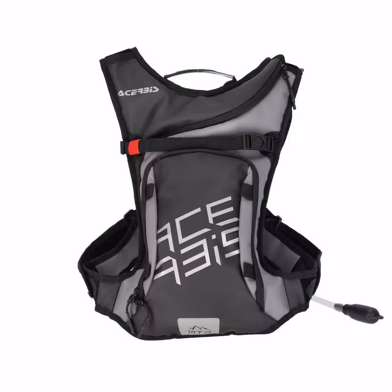 Рюкзак с гидропаком Acerbis Senter, черный/серый, 7 л