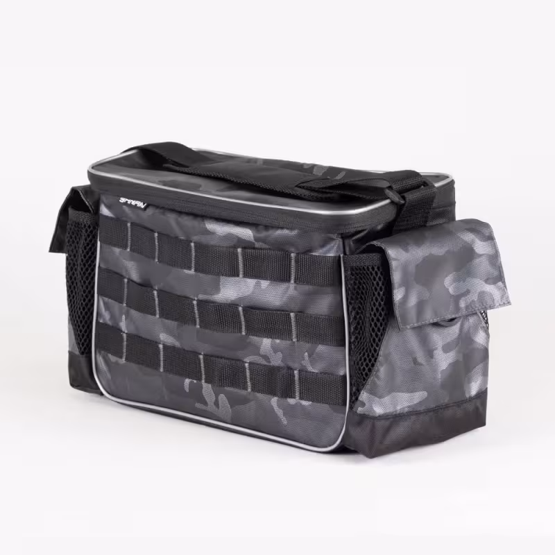 Сумка для снастей Yaman Base Lure Bag L, 36х22х15 см, черный камуфляж