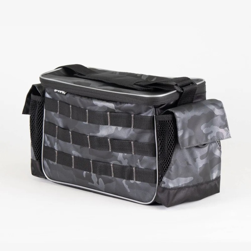 Сумка для снастей Yaman Base Lure Bag L, 36х22х15 см, черный камуфляж