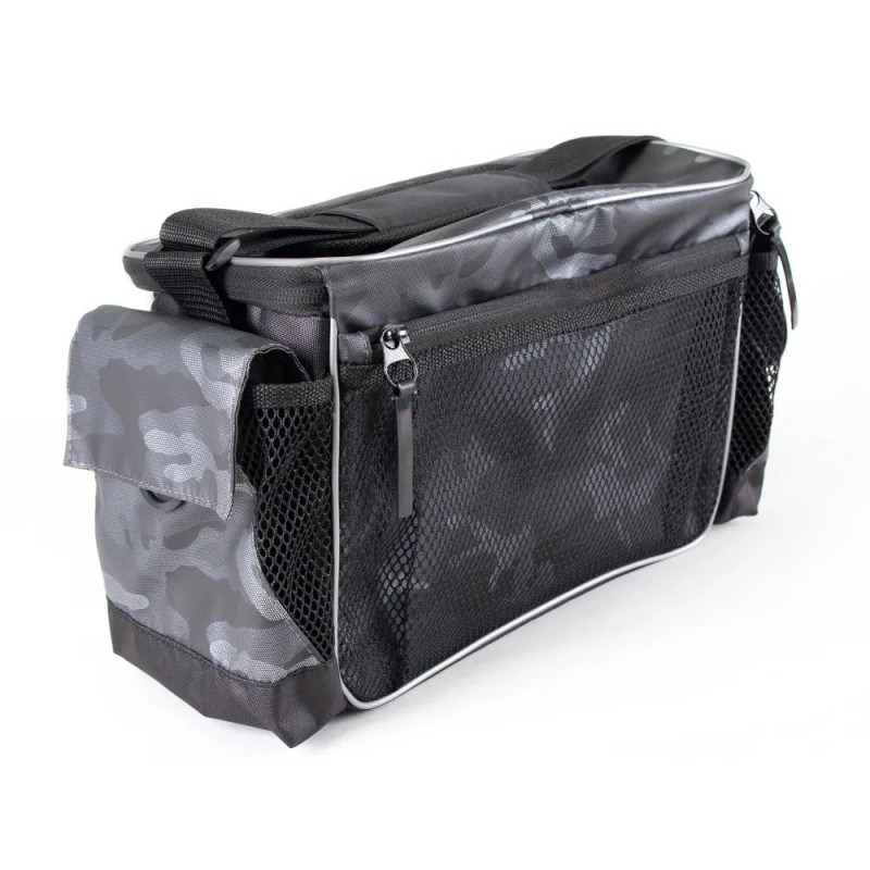 Сумка для снастей Yaman Base Lure Bag L, 36х22х15 см, черный камуфляж
