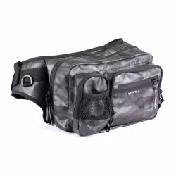 Сумка рыболовная Yaman Fishing Hip Bag, 28х21х17 см, серый камуфляж